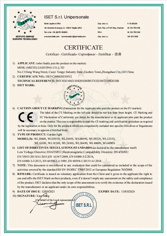 CE Test Report